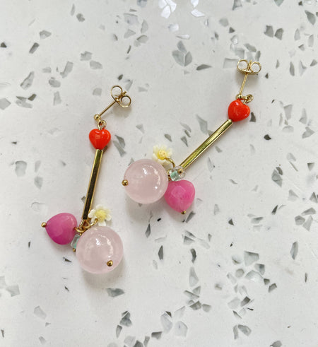 boucles dorées colorées