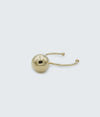 bague boule dorée