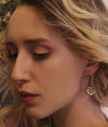 Boucles d'oreilles fleur 