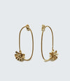 Boucles d'oreilles fleur 