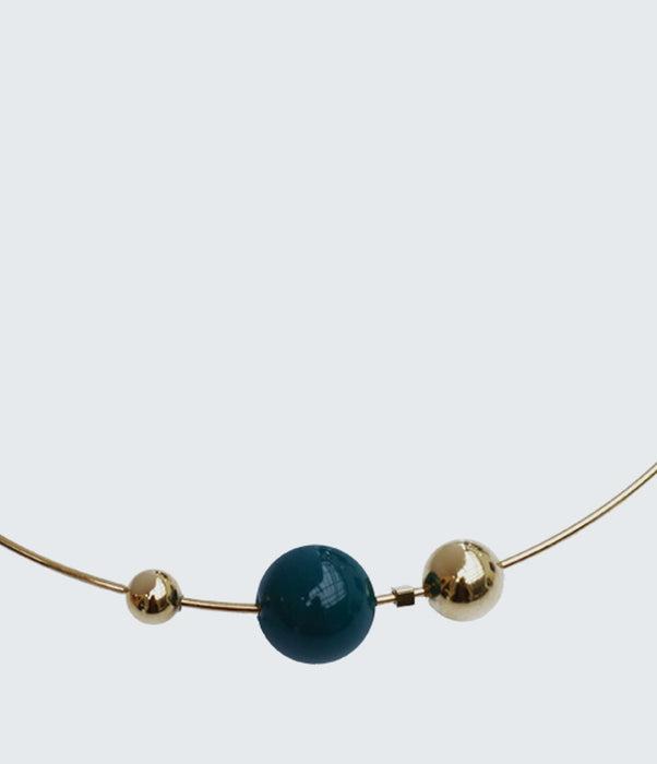 collier perle céramique