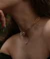 collier doré cori